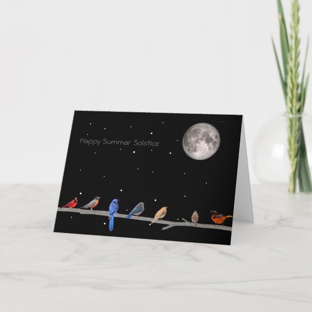 Carte Joyeux solstice d'été (Devant)