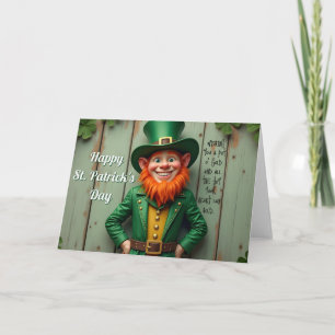 Carte Joyeux St. Patrick's Day Lutins
