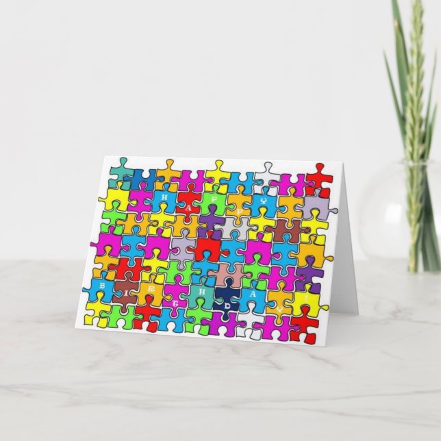 Carte Joyeux voyant d'anniversaire (Devant)
