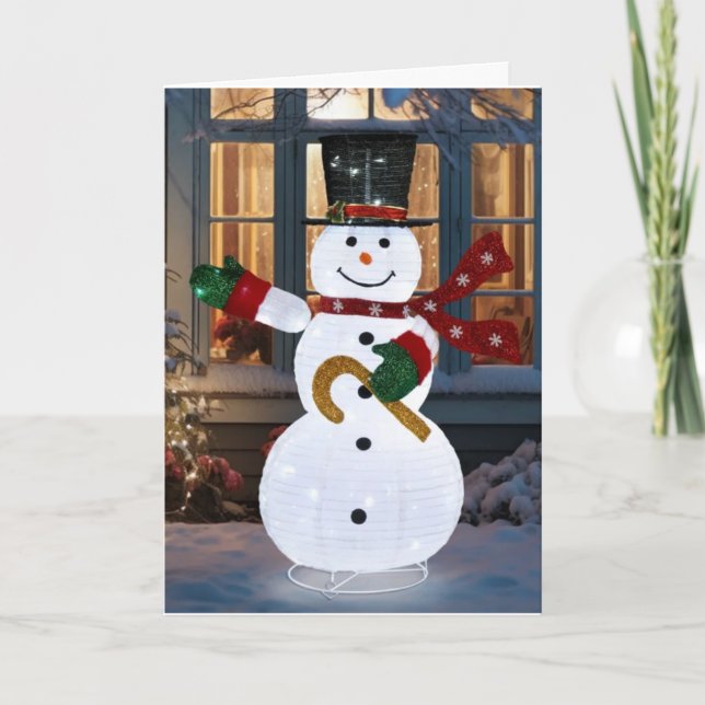 CARTE **JOYEZ NOËL** À MON **FRÈRE** (Devant)