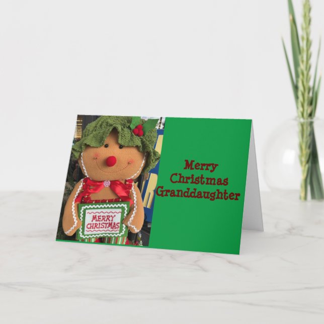 CARTE JOYEZ NOËL À VOUS *GRAND-FILLE* (Devant)