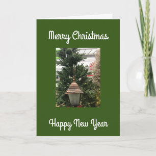 CARTE **JOYEZ NOËL ET HEUREUSE NOUVELLE ANNÉE AUSSI**