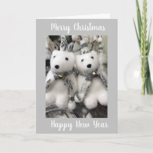 CARTE "JOYEZ NOËL ET UNE NOUVELLE ANNÉE TRÈS HEUREUSE"