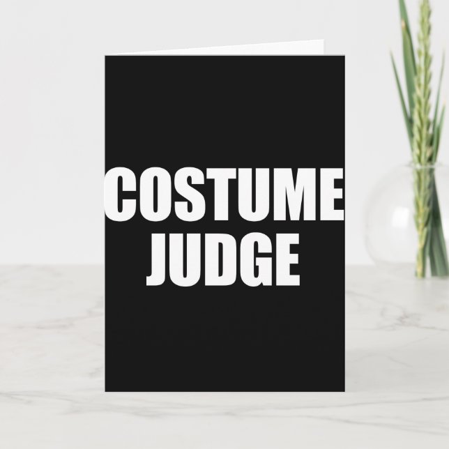 CARTE JUGE DE COSTUME (Devant)