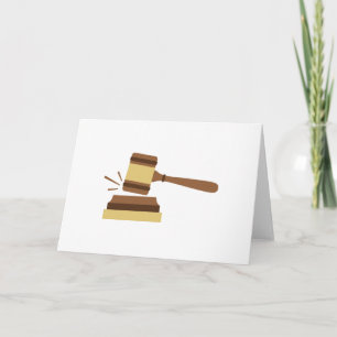 Carte Juge Gavel