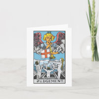 Jugement - Rider Waite Smith tarot
