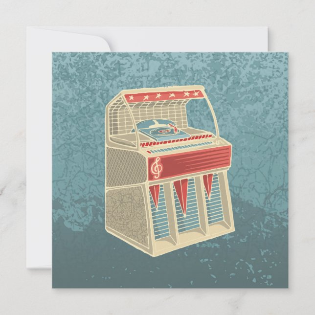 Carte Juke-box (Devant)