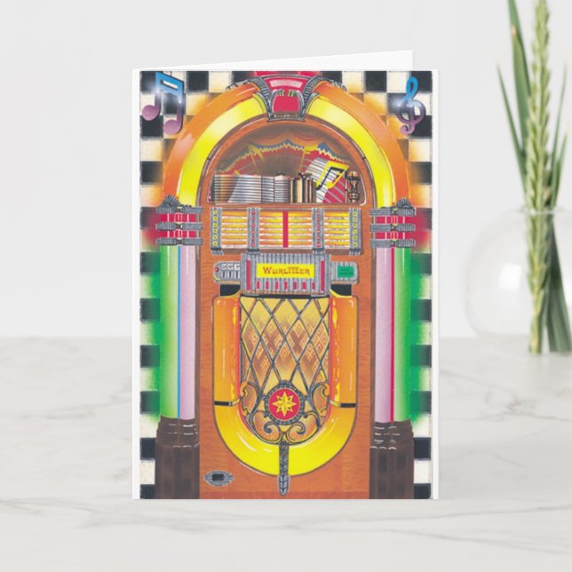 Carte Juke-box de Rockin (Devant)