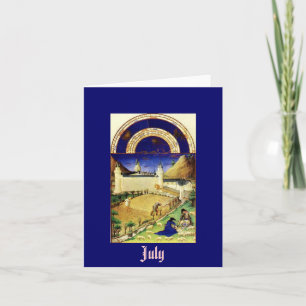 Carte July, les Tres Riches et Duc de Berry