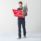 Carte Jumbo de graduation personnalisée