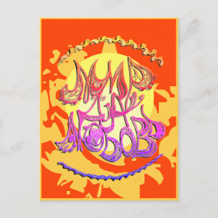 Carte Junction n° 12a "Paix et Amour" (en russe)