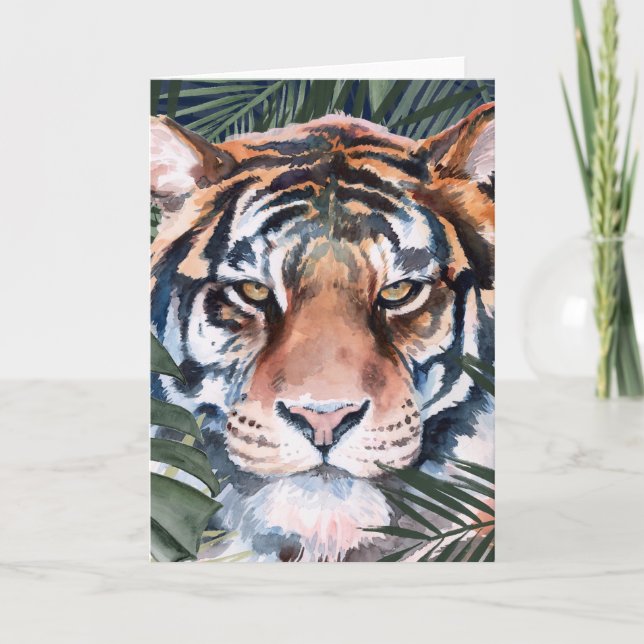 Carte Jungle Cat - Tigre (Devant)
