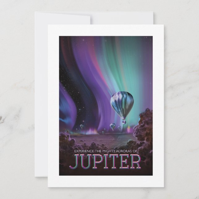 Carte Jupiter | Visions de l'avenir de la NASA (Devant)