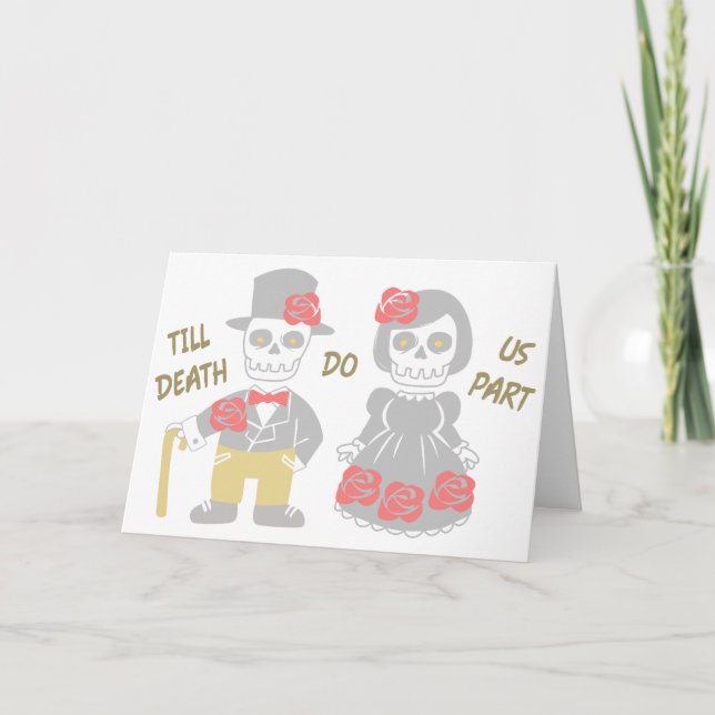 Carte Jusqu'à ce que la mort nous sépare (Devant)