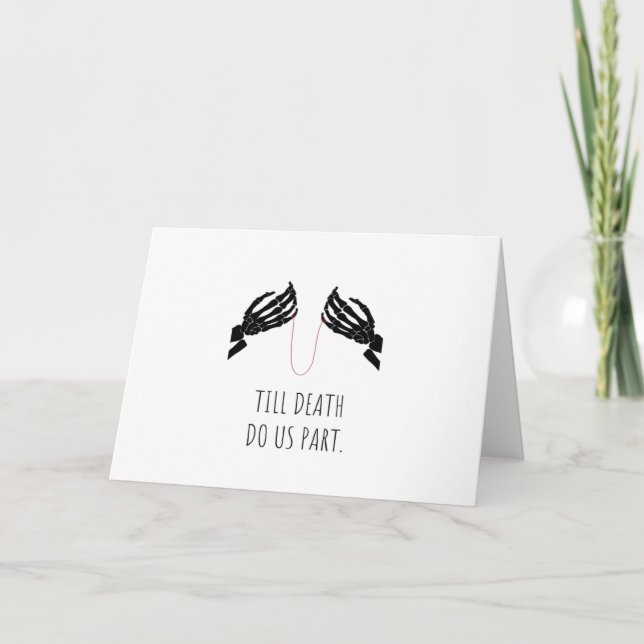 Carte Jusqu'à ce que la mort nous sépare Boxy (Devant)