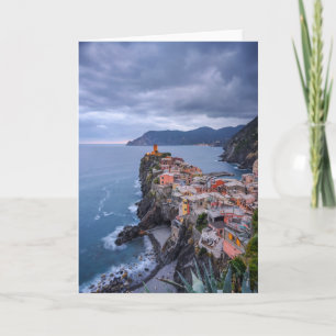 Carte Juste après le coucher du soleil Vernazza,