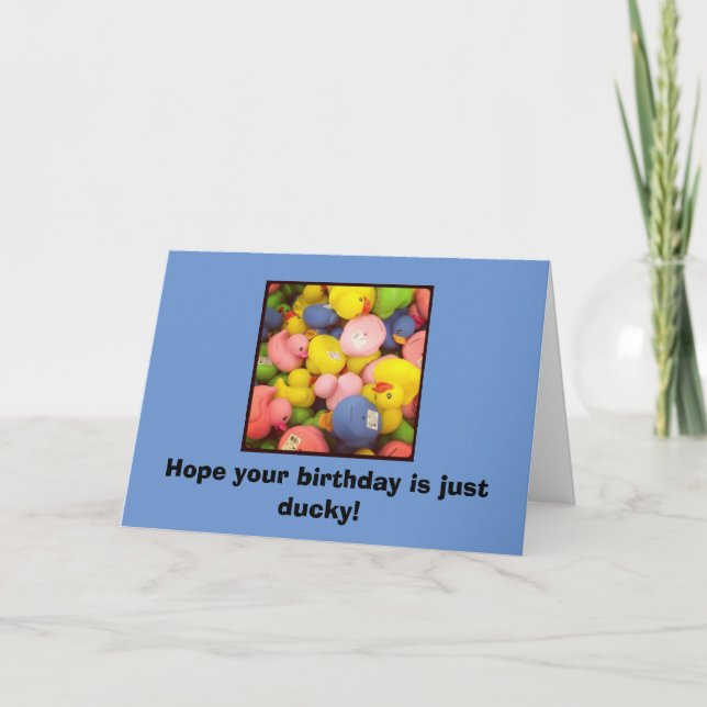 Carte Juste Ducky (Devant)
