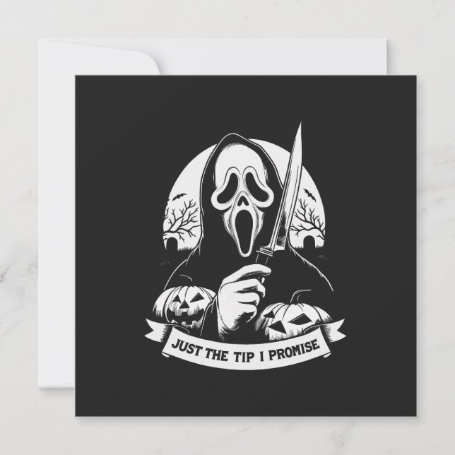 Carte Juste la pointe, je le promets  (Devant)