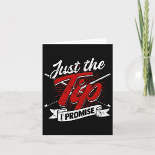 Carte Juste Le Conseil Que Je Promets - Snooker Et Bil D