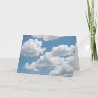 Carte Juste nuages #22
