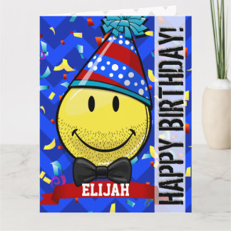 Carte Juste pour Lui ! Géant Sourire Personnalisé Grande