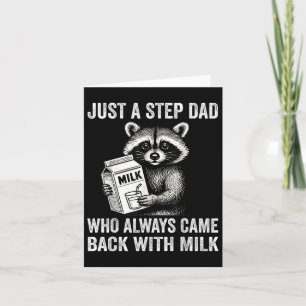 Carte Juste Un Pas De Papa Qui Est Toujours Revenu Avec