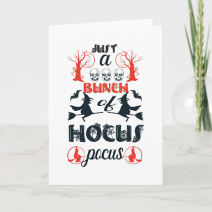 Carte Juste une bande de Hocus Pocus