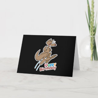 Carte juteux anniversaire kangaroo
