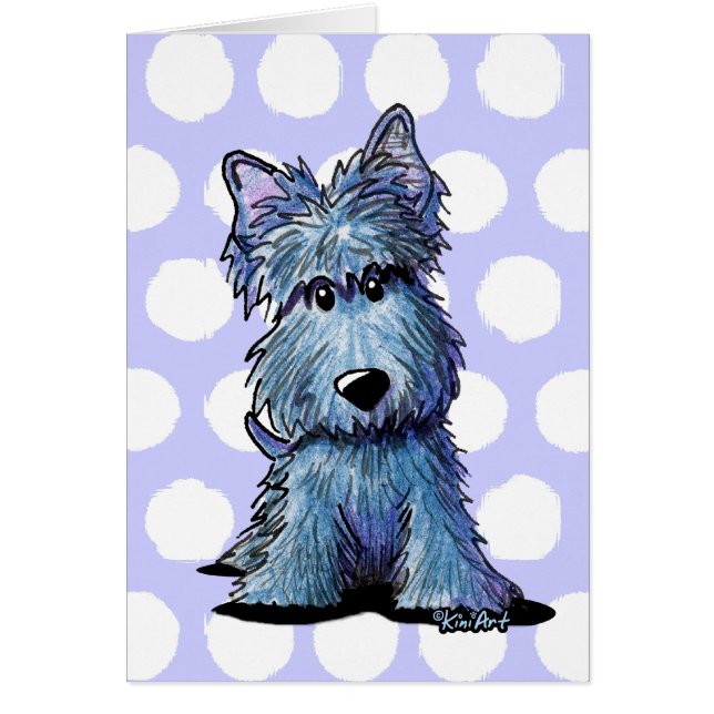 Carte K9 Keanu Scottie Chien (Devant)