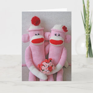 Carte K&K Sock Monkeys
