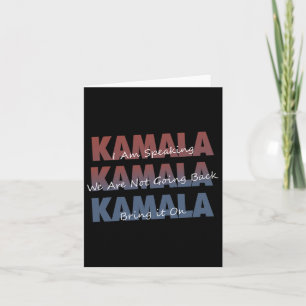 Carte Kamala Avec Kalama Harris Citations