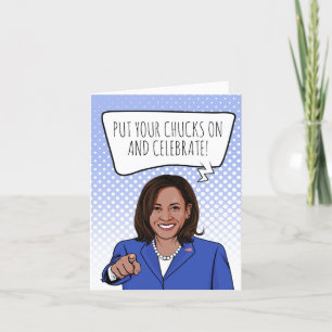 Carte Kamala Harris Anniversaire : Mets tes canards