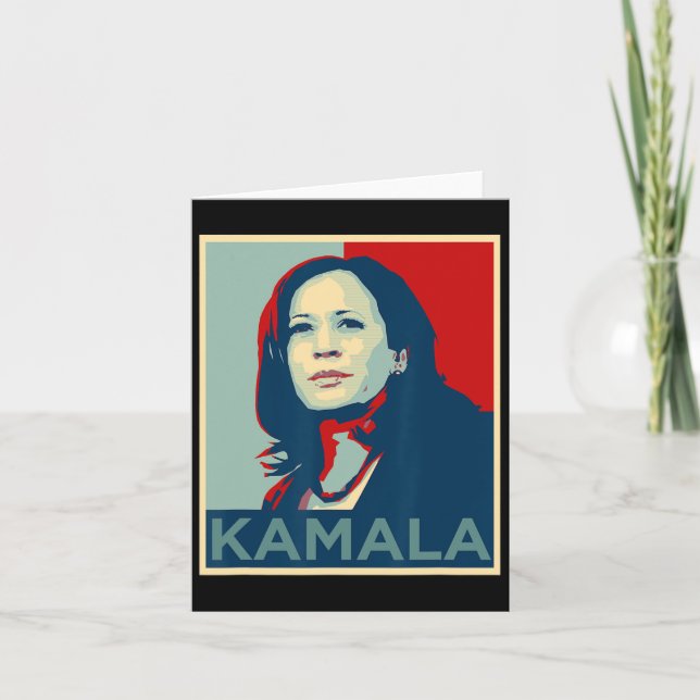 Carte Kamala Harris Citation Je parle Joe Biden 2020 (Devant)