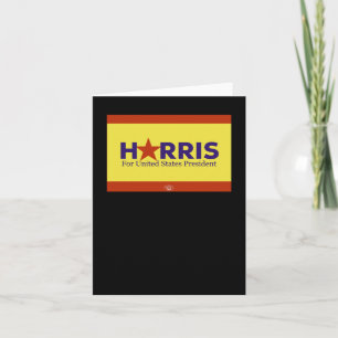 Carte Kamala Harris Et Tim W Pour Le Président 2024 Thro