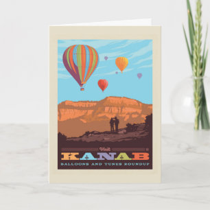 Carte Kanab, Utah   Ballons Et Roundup De Tunes