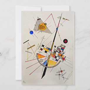 Carte Kandinsky - Délicate tension