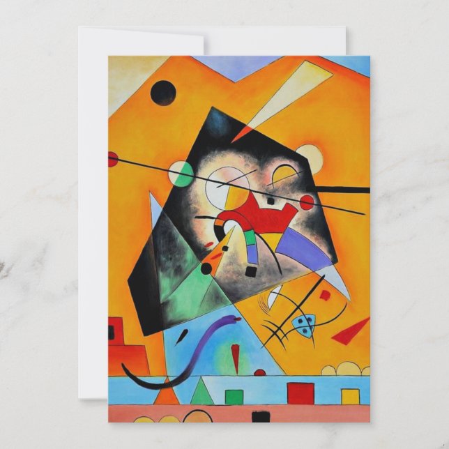 Carte Kandinsky - Harmonie silencieuse (Devant)