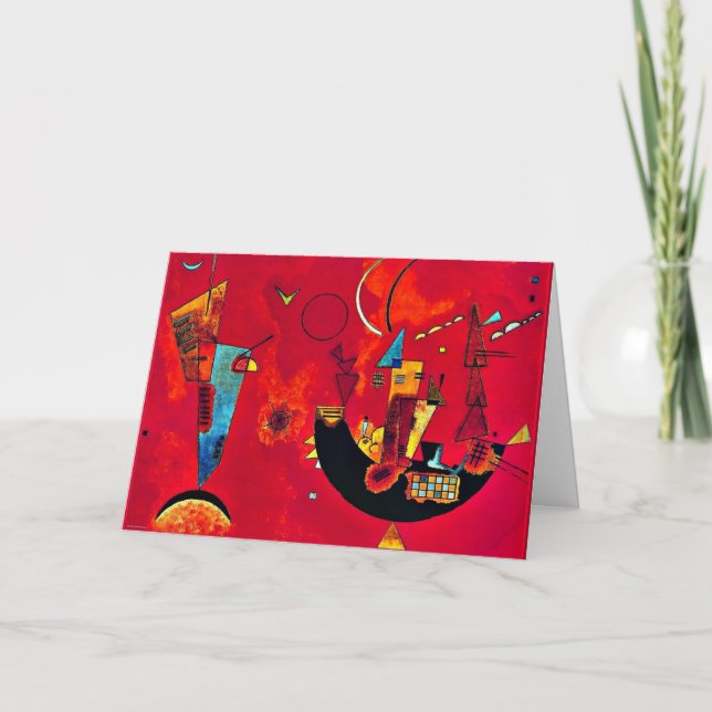Carte Kandinsky - Mit und Gegen (Avec et Contre) (Devant)