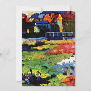 Carte Kandinsky - Munich-Schwabing avec l'église