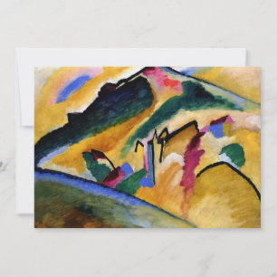 Carte Kandinsky - Paysage d'automne