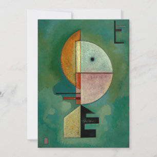 Carte Kandinsky - vers le haut, art abstrait,