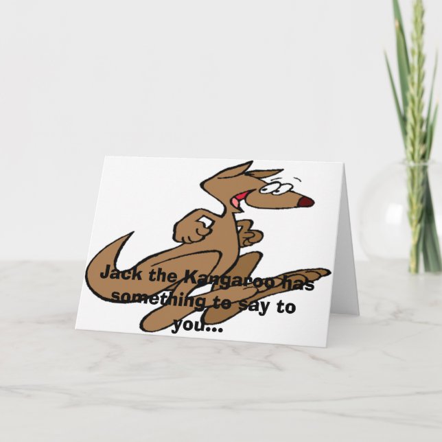 Carte Kangaroo (Devant)
