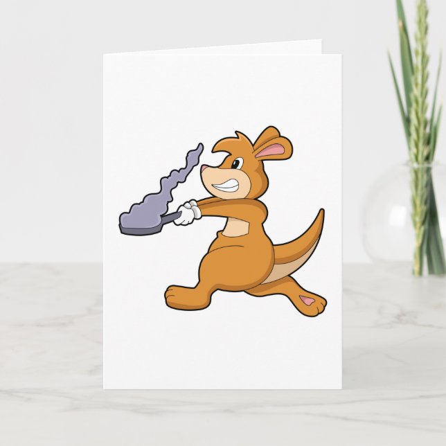 Carte Kangaroo as Cook (Devant)