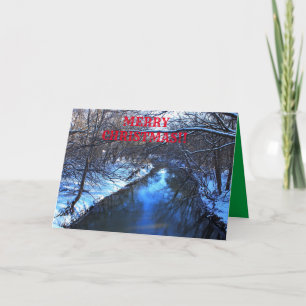 Carte Kansas Snowy Creek