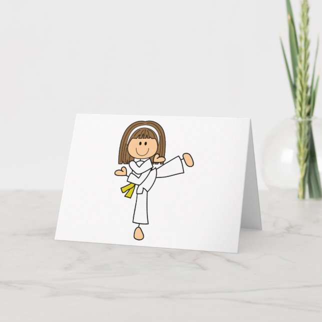 Carte Karate Girl (Devant)