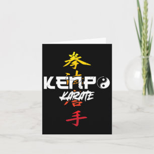 Carte Karate Kenpo