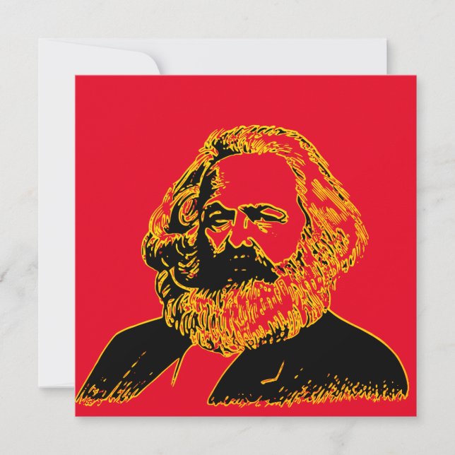 Carte Karl Marx (Devant)