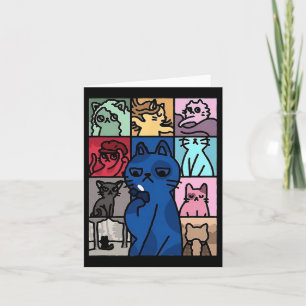 Carte Karma est Amoureux des chats de chemise de chat