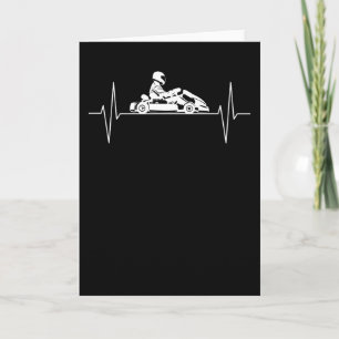 Carte Kart Go-kart Kart Racing Heartbeat Line Cadeau