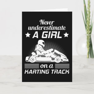 Carte Kart Go-kart Karting Kart Racing Women Girls Gift